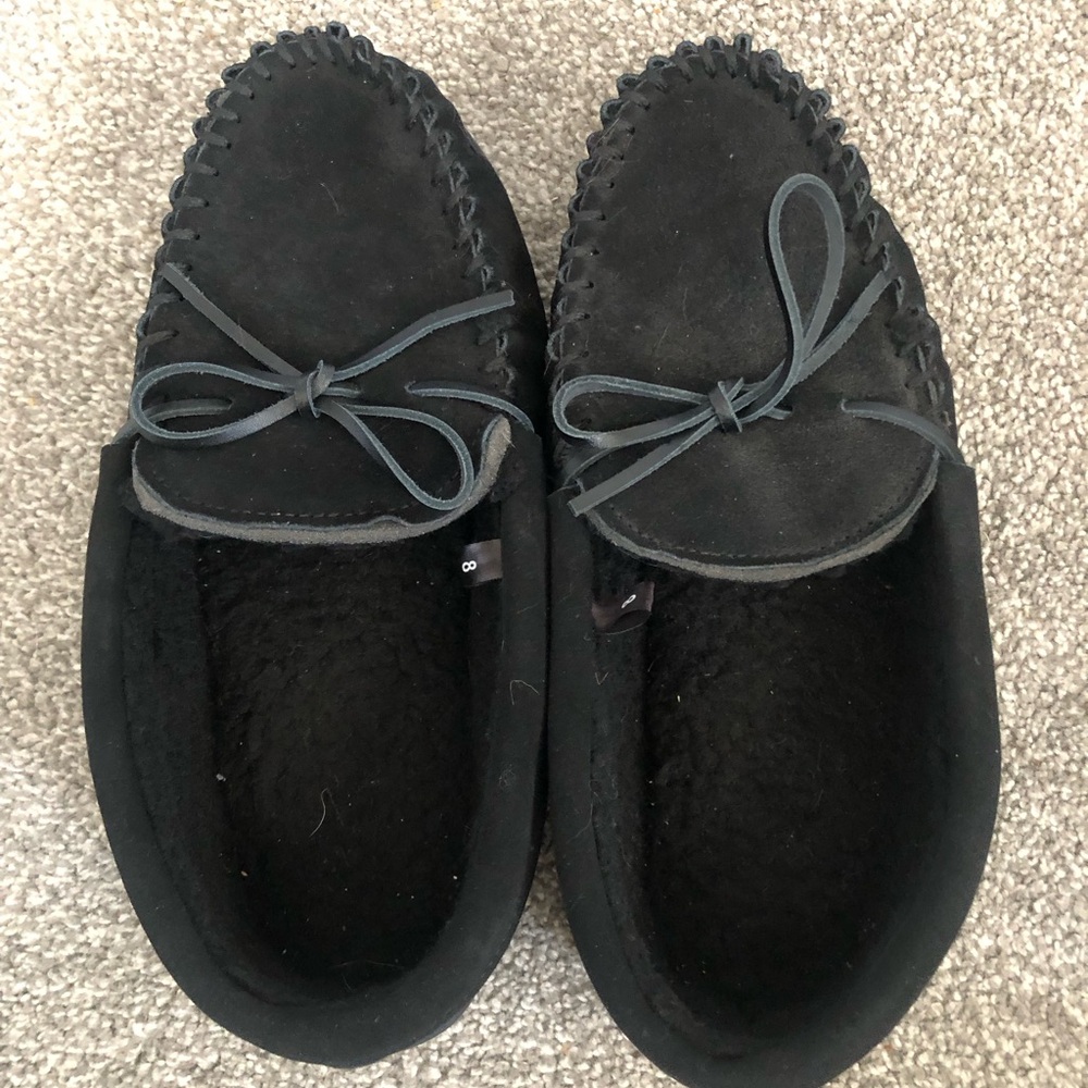 Black Suede Slippers men’s or woman’s